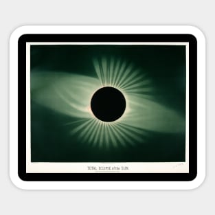 Total Eclipse of the Sun Sticker